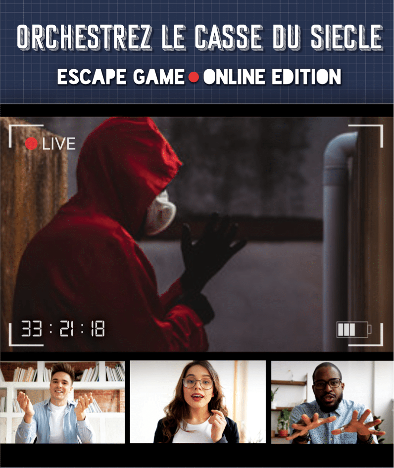 Affiche Escape Game Online