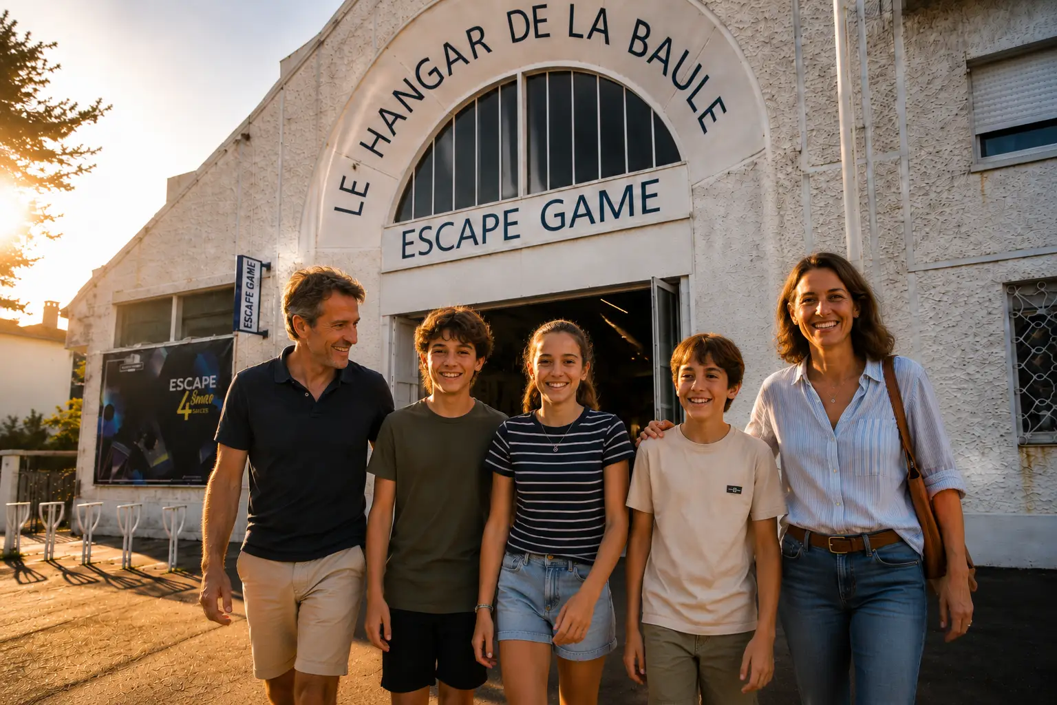 Devanture du Hangar de La Baule, escape game au 8 avenue Maréchal de Lattre de Tassigny
