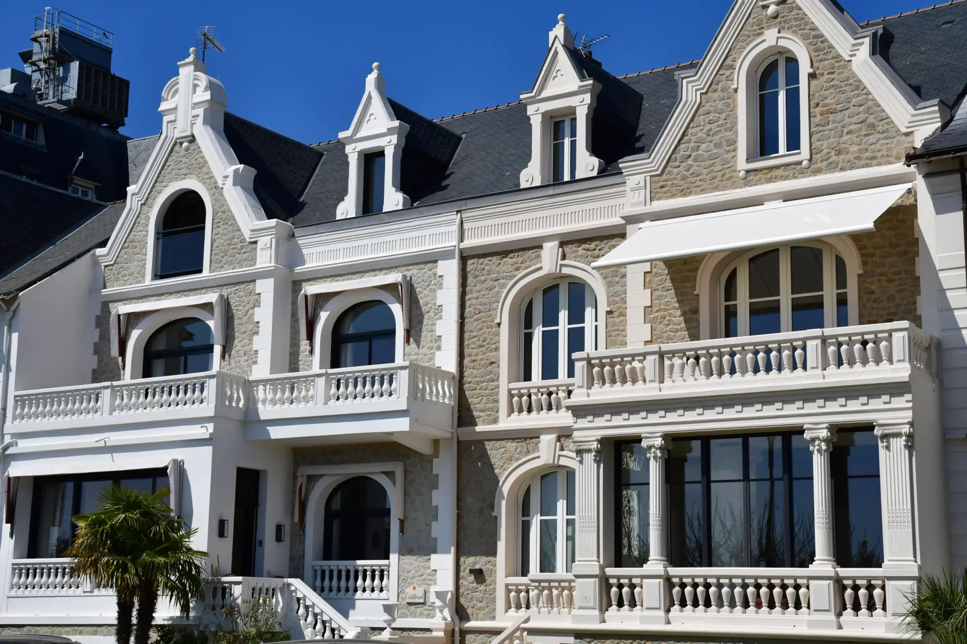 Villas Belle Époque à La Baule Villas Belle Époque de La Baule, architecture typique de la station balnéaire